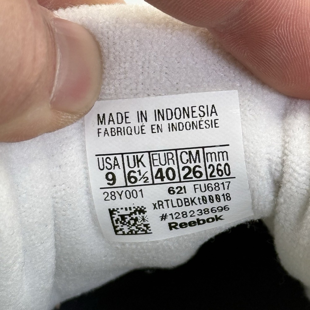 Reebok Classic Womens Club MEMT FU6817‎ White/Steel Casual Shoes Sneakers Size 9 - Picture 12 of 12